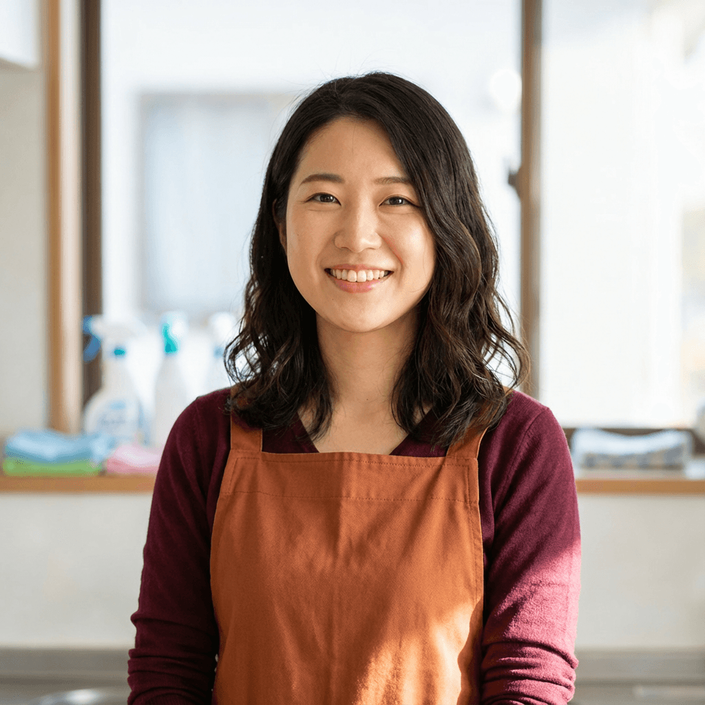 Female customer in her late 20s, East Asian