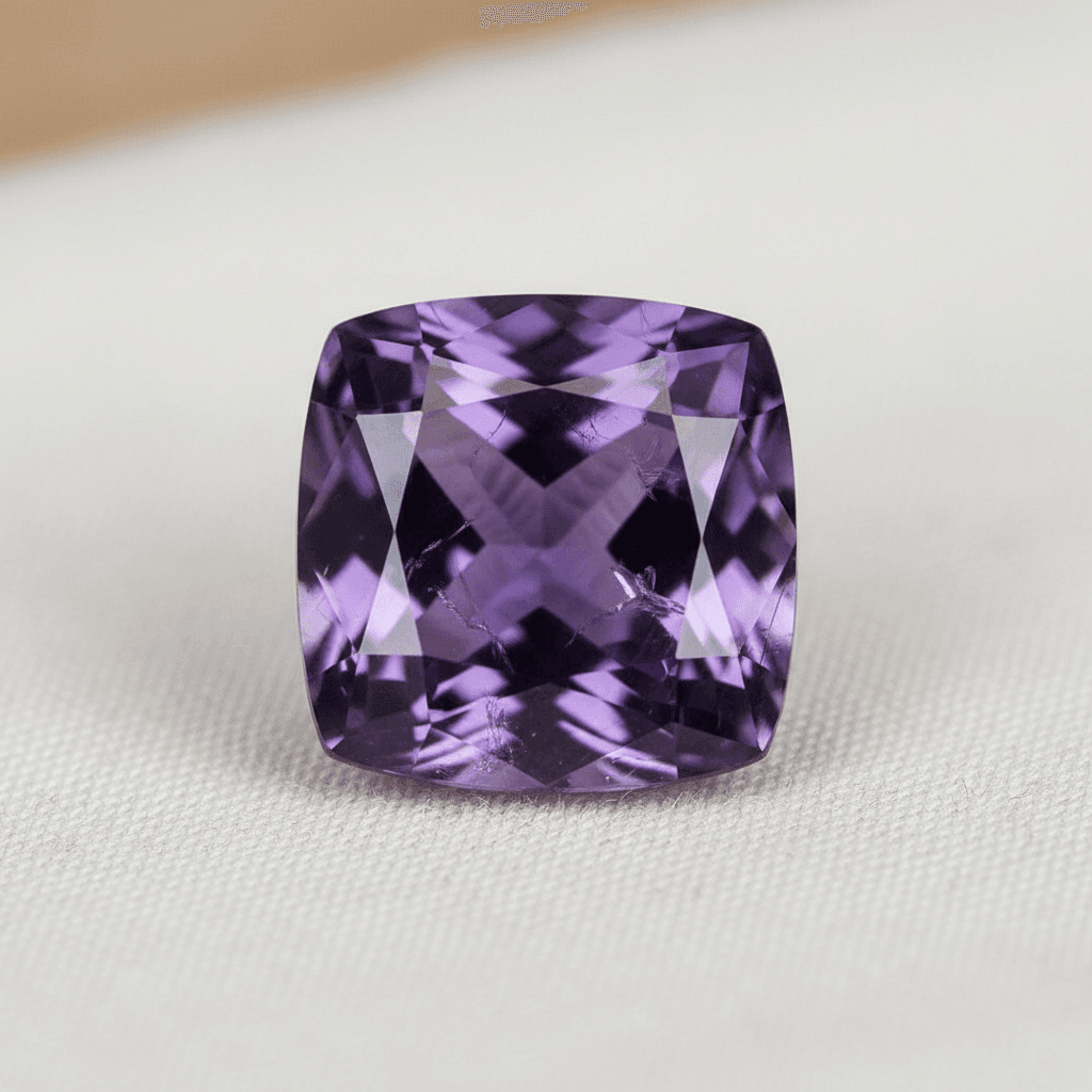 Amethyst with deep purple tones