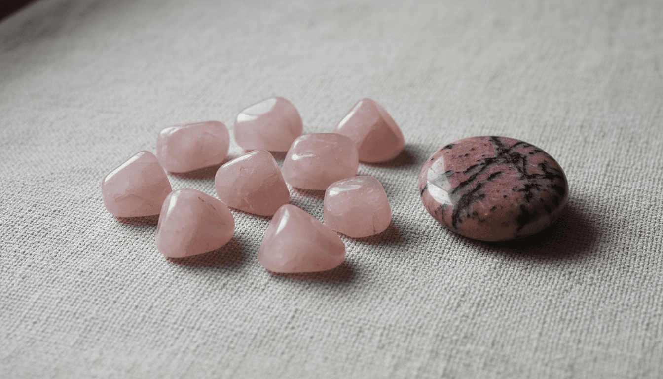 Love Collection garnet and red tiger's eye
